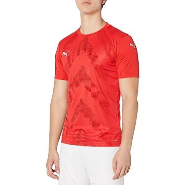 Imagem de PUMA - Camiseta masculina Teamglory, Puma Red, GG