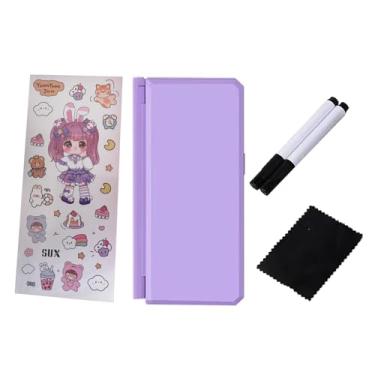 Imagem de Generic Estojo de lápis para leitura, estojo rígido para lápis, organizador de armazenamento de marcadores, caixa de papelaria para leitura, tolet