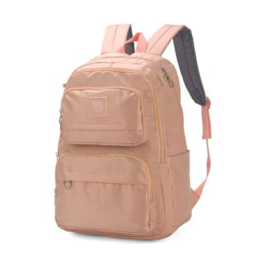 Imagem de Mochila de Costas Juvenil Up4you com Compartimento para Notebook Ref.46596 (Rosa)