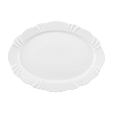 Imagem de Travessa Oval Em Porcelana Soleil White 42x31cm Oxford