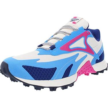 Imagem de Reebok Tênis de corrida feminino at Craze 2.0, Alabaster/rosa orgulhoso/azul horizonte, 8