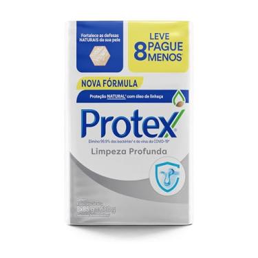 Imagem de Sabonete em Barra Antibacteriano Protex Limpeza Profunda 8 un de 85g Promo Leve Mais Pague Menos