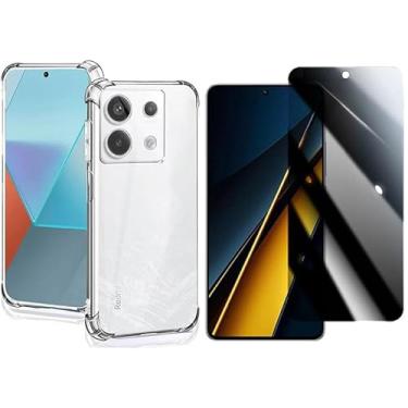 Imagem de Capa Case Capinha e Película 3D 9D Privativa P/Poco X6 - Phone Palace