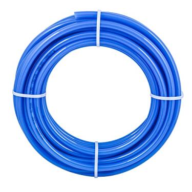 Imagem de Metaland Tubo de poliuretano de 1/10.2 cm, mangueira pneumática de 32,8 pés de comprimento para compressor de ar ou linha de transferência de fluido (azul, 32,8 pés)