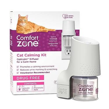 Imagem de Comfort Zone Difusor calmante para gatos: 1 difusor de feromônio e 1 refil (30 dias)