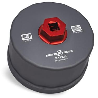 Imagem de Motivx Tools Chave de filtro de óleo BMW para tampas de filtro de óleo estilo cartucho de 86 mm