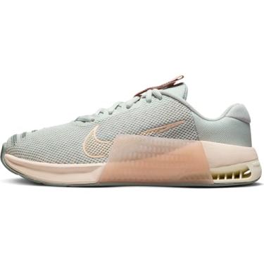 Imagem de NIKE Metcon 9 sapatilhas de treino para mulher, Light Silver Pale Ivory Guava Ice, 37 BR