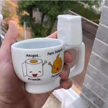 Imagem de Caneca Formato 3d Vaso Sanitário Privada