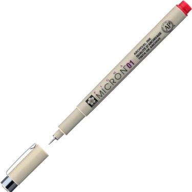 Imagem de Caneta Nankin Sakura Pigma Micron XSDK 01 - Cor : Vermelho (01-R)