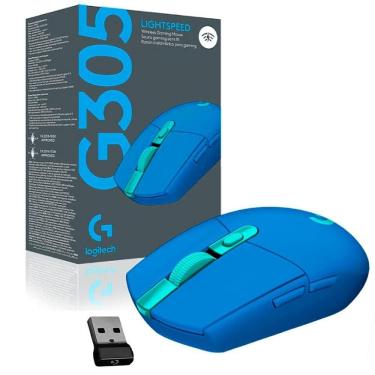 Imagem de Mouse gamer sem fio logitech g305 lightspeed hero 12000dpi