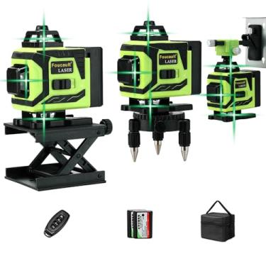 Imagem de Nível Laser,4D 16 Linhas Laser Nível 3° Máquina Autoniveladora Ferramenta de Nivelamento de Bateria de Lítio Recarregável USB com Linhas de Inclinação Horizontal Vertical,Medição ao ar livre