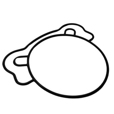 Imagem de Anel de Vedação do Guia Compatível com Lavajato WAP 5100 Turbo Ultra FW007680