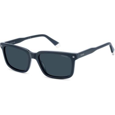 Imagem de Óculos de Sol Polaroid 4174 S X PJP 55C3 Azul Masculino - Azul - Masculino - Único-Masc...
