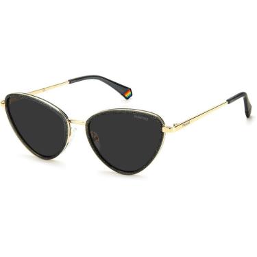 Imagem de Óculos de Sol Polaroid 6148 S X KB7 55M9 Cinza Feminino - Cinza - Feminino - Único-Feminino