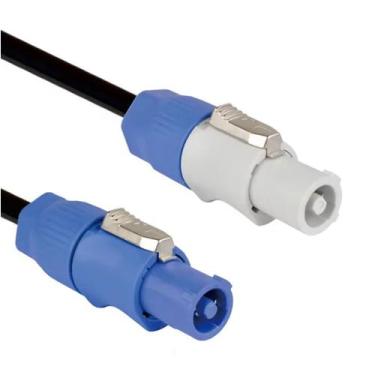 Imagem de Cabo de Força AC Powercon IN/OUT 20A 3x2,50mm 10 Metros - Bear Cabos