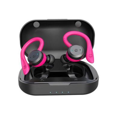 Imagem de Fone de ouvido via Bluetooth a prova dágua - A365electronics, Pink