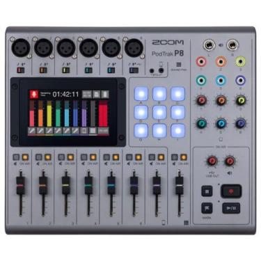Imagem de Zoom Podtrak P8 Gravador de Podcasts