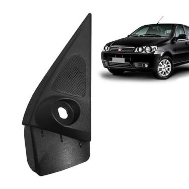 Imagem de Acabamento Interno Retrovisor Fiat Palio 2005 a 2015 4P C/C - Engekar,