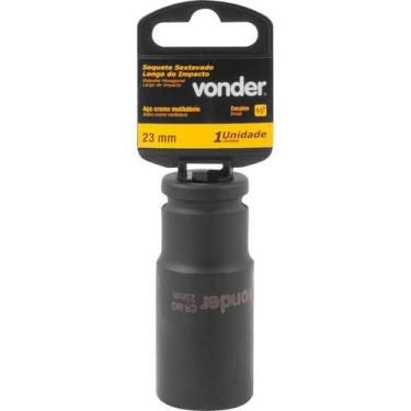 Imagem de Soquete Sextavado de Impacto Longo Encaixe 1/2" 23mm Vonder
