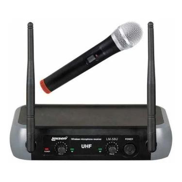 Imagem de Microfone Lexsen Sem Fio UHF LM-58U