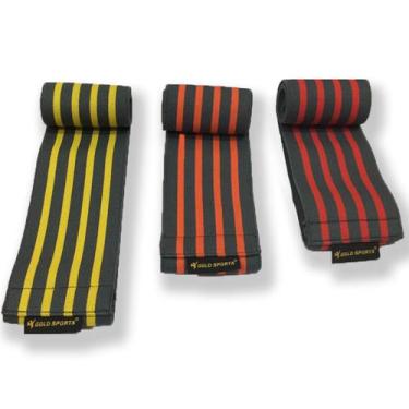 Imagem de Kit Hip Mini Band Gold Sports Super Anti Derrapante Tamanho:ÚnicoCor:V