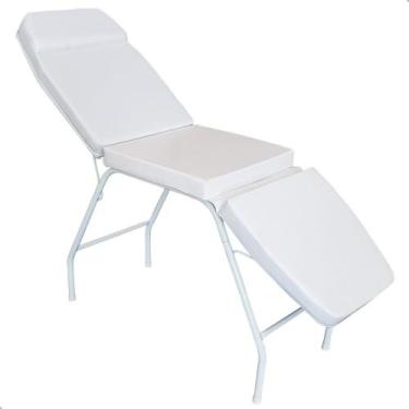 Imagem de Maca 3 Posições Reclinável Estética Massagem Tattoo For-ty, Branco Bag