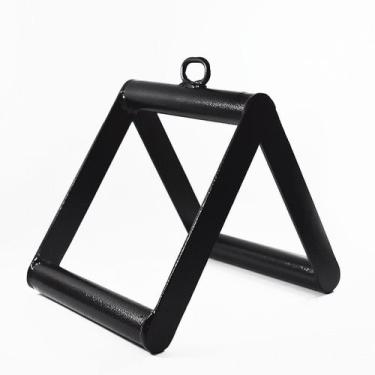 Imagem de Puxador Triangulo Musculação Remada Cavalinho Barra Treino Profissiona