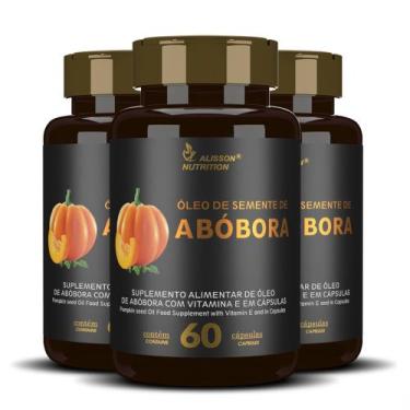 Imagem de Óleo De Semente De Abóbora 3x60 Cápsulas Softgel Matéria Prima Importa