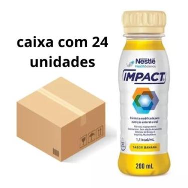 Imagem de Impact Nestle - Kit C/24 Frascos 200ml (escolha o Sabor) - Nestlé Impa