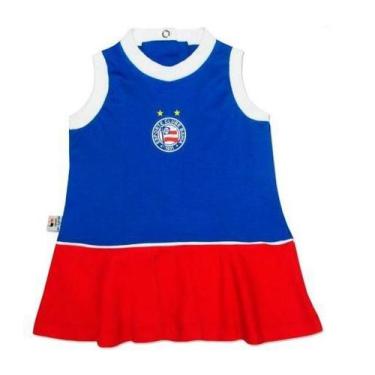 Imagem de Vestido Bebê BAHIA Regata Oficial - Revedor, Azul, P