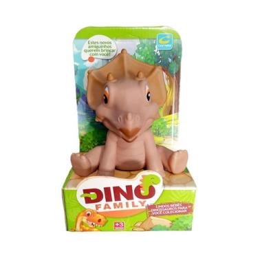 Imagem de Boneco Dinossauro Baby Ken Dino Family Triceratops Infantil - Cometa B