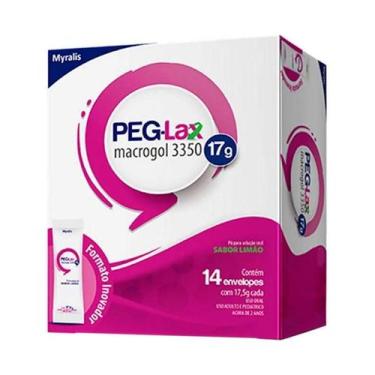Imagem de Peg Lax Solução 14 Envelopes Limão - Peg-Lax
