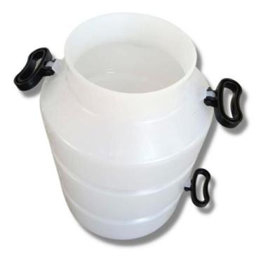 Imagem de Galão Tarro De Leite 40l Para Ordenhadeira Com Alça - Jr Armazém, Bran