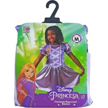 Imagem de Fantasia m rapunzel basica - 6 a 8 anos - novabrink - BABY BRINK
