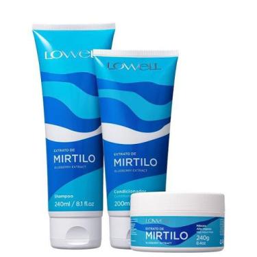 Imagem de Lowell Extrato de Mirtilo Duo Home Care e Mascara 240g