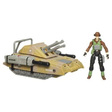 Imagem de G.I. Joe The Rise of Cobra Vehicle Armored Panther Tank with Sgt. Thunderblast Action Figure