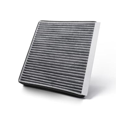 Imagem de Filtro de ar de cabine premium CAF735 serve para Equus, G70, G80, G90, Genesis, GV70, GV80, K900, Santa Fe, Stinger, Telluride, substituição para 97133-J5000, G8H79-AK000, J5H79-AK000, S9C7C79 9-AC10