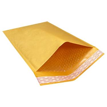 Imagem de StarBoxes 50 Kraft Bubble Mailers 31,5 x 48,2 cm - #6 Bolsas acolchoadas auto-vedantes Envelopes (KBM612519050)