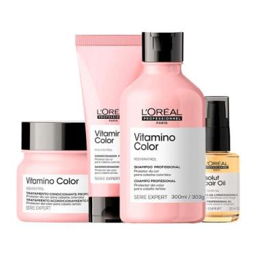 Imagem de Kit L'oréal Professionnel Serie Expert Vitamino Color - 3 Produtos + Ó