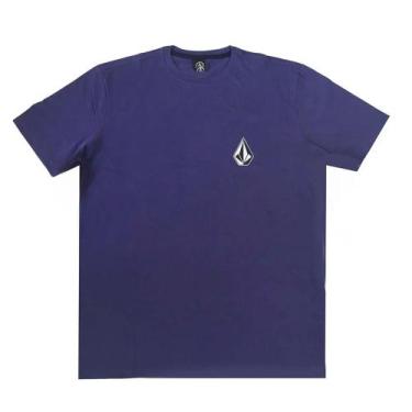 Imagem de Camiseta Volcom Deadly Stone Azul, M, Azul