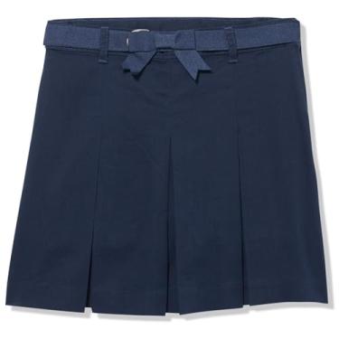 Imagem de Gymboree Saia plissada de sarja para meninas e crianças pequenas, Maré, 5 Anos