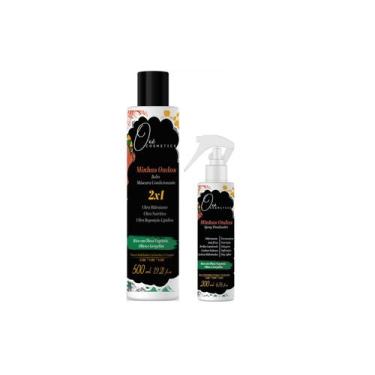 Imagem de Oxê Cosmetics Minhas Ondas Balm Máscara Hidratante e Spray Finalizador