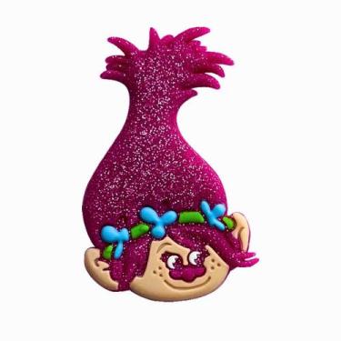 Imagem de Kit 50 Peças aplique Emborrachado Poppy Trolls - RAE
