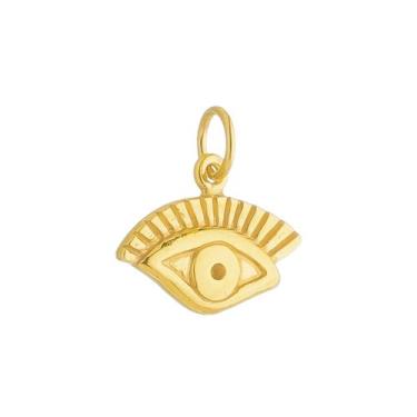Imagem de Pingente Olho De Hórus Exclusivo Ouro Amarelo 18 Kl - Juniorjoiaspirac