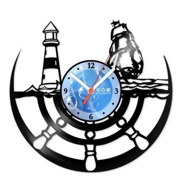 Imagem de Relógio De Parede Disco Vinil Diversos - Alto Mar - VDI-380 - Modernar