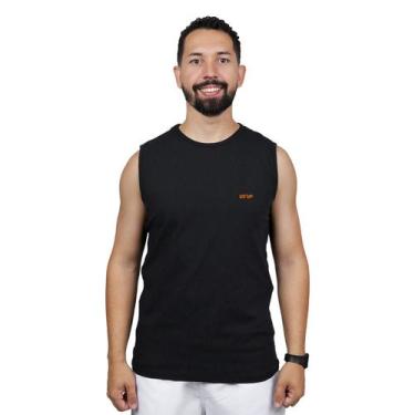 Imagem de Regata Masculina Camiseta Masculina Fit Treino Corrida Academia Basica