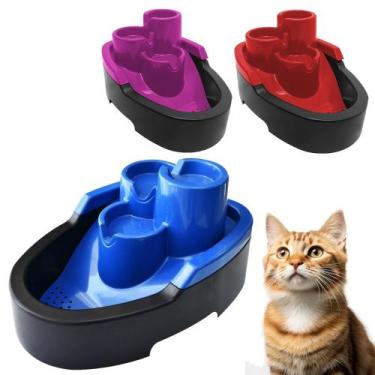 Imagem de Fonte Bebedouro Automático Gato Pet 2,5L Bivolt Silencioso - Dura Pets