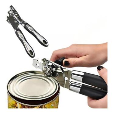 Imagem de Abridor de latas semi automático emborrachado - Não informada