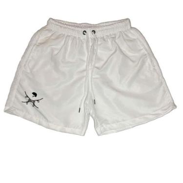 Imagem de Short Masculino Tactel Estampado Skate Bolsos Laterais - Ragor, GG, Br