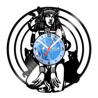 Imagem de Relógio De Parede Disco Vinil Diversos - Garota do Egito - VDI-128 - M